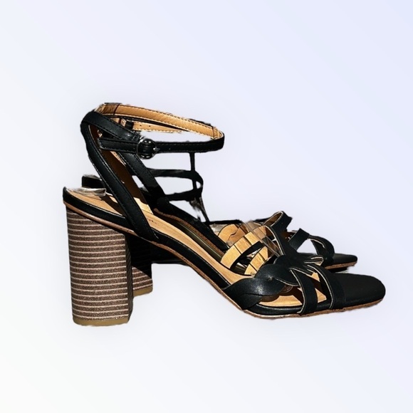 🌻NEW Indigo Rd. Black "Amoke" Heels Size 9.5 - Picture 3 of 11